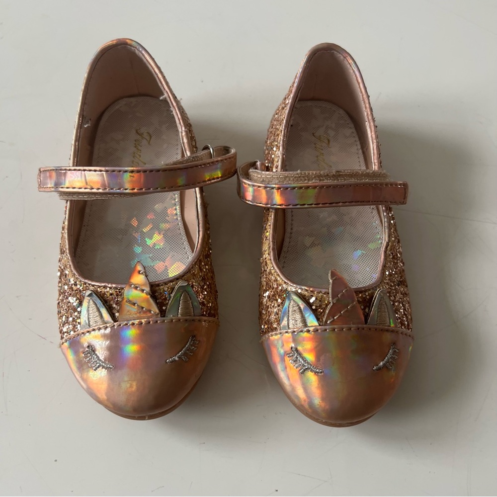 Furdeour Girls Mary Jane Dress Shoes  size 7